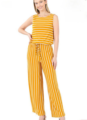 SAVE ₹1606 on DressBerry Women Bright Yellow Checked Cinched Waist Jumpsuit  | Best Offer in India