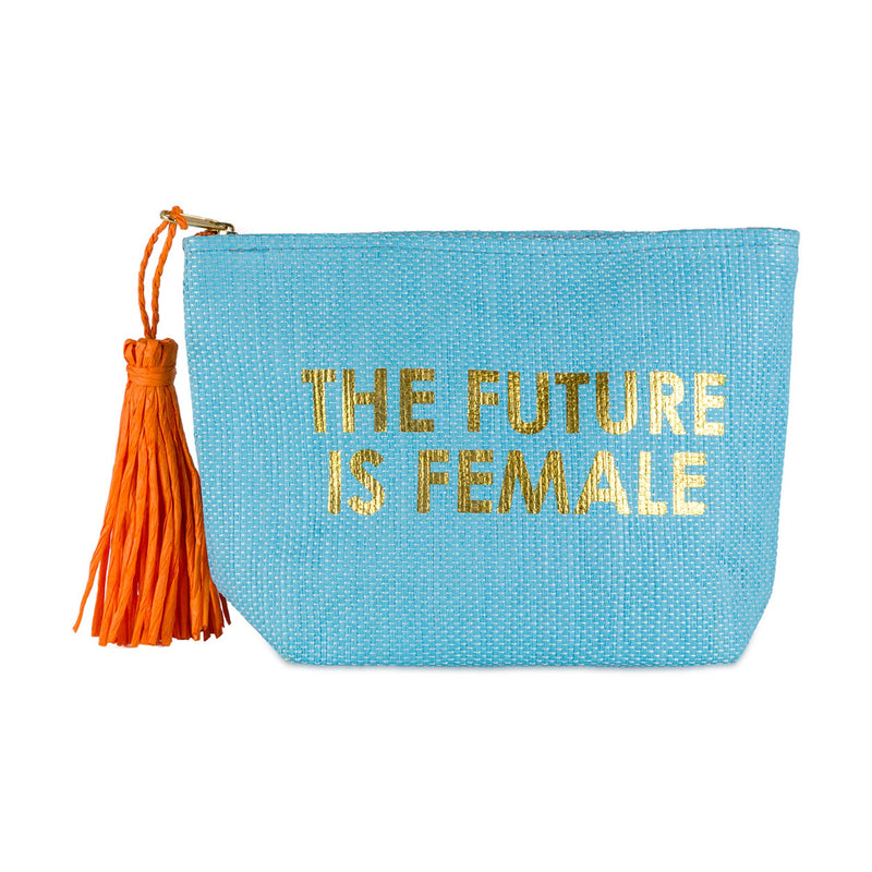 The Future Is Female Pouch | Turquoise